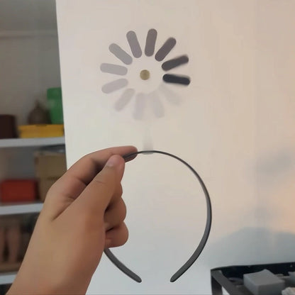 Creative brain loading Funny hairband