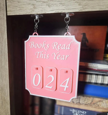 ⏰Limited stock!🔥Hanging Bookshelf Counter Bookish Decor Books Read This Year Counter
