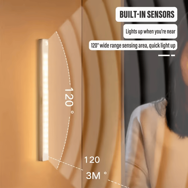 Magnetic LED Light — Charge Once, Use for 2 Months