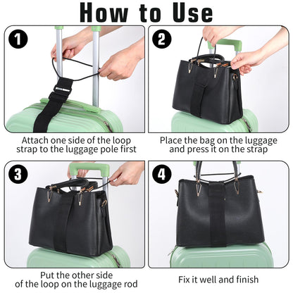 🌈Luggage Straps for Add a Bag Bungees🧳