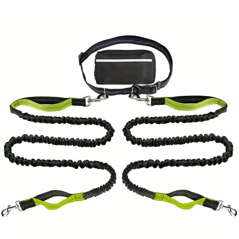 🎁Last Day 49% OFF🔥-Hands Free Dog Leash with Zipper Pouch