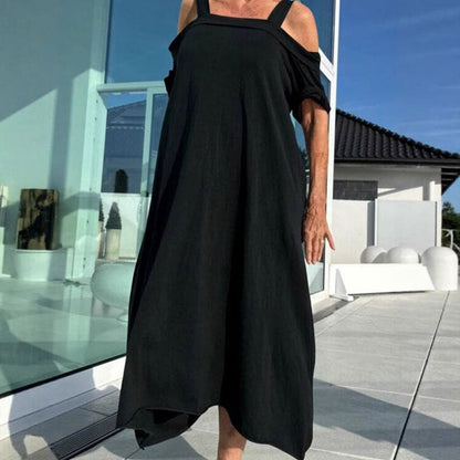👗Women's strapless loose long dress