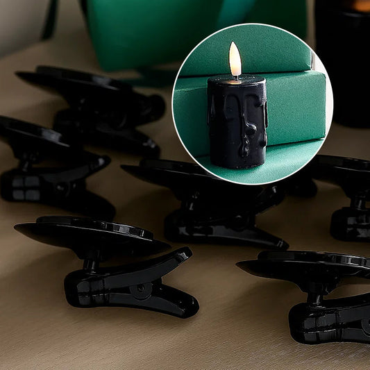LED Cone-Shaped Festival Clip Candle
