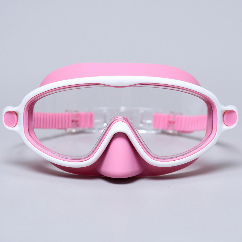 🥽Children's Nose Mask Large Frame Swimming Goggles