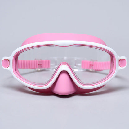 🥽Children's Nose Mask Large Frame Swimming Goggles