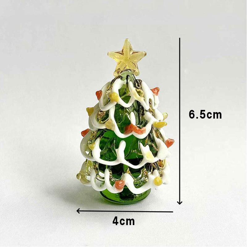 🎄✨ Luminous Glass Christmas Trees