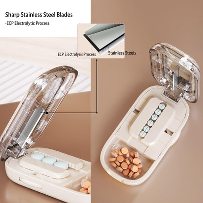 🔥All-in-One Precise Pill Cutter with Storage