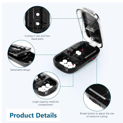🔥All-in-One Precise Pill Cutter with Storage
