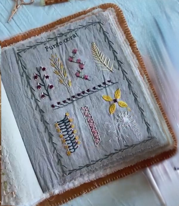 🔥📖 Beginner-Friendly Embroidery Stitch Book