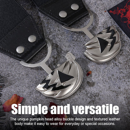 🔥Last Day 49% OFF🎃Adjustable Pumpkin head alloy buckle belt