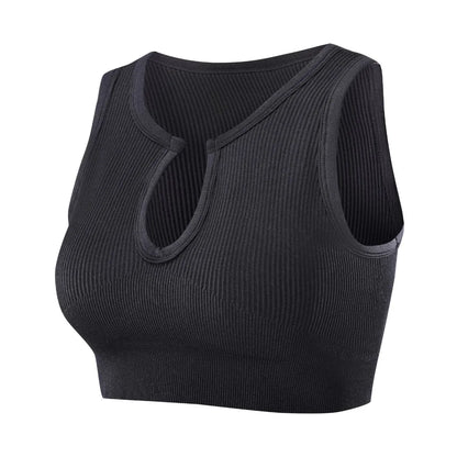 Seamless Push Up Sports Bra - Sexy Push Up Top