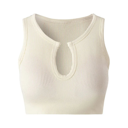 Seamless Push Up Sports Bra - Sexy Push Up Top