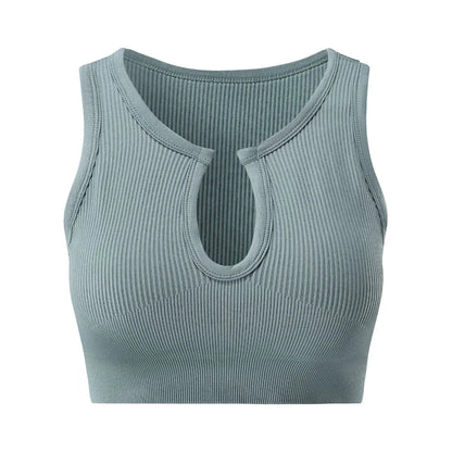 Seamless Push Up Sports Bra - Sexy Push Up Top