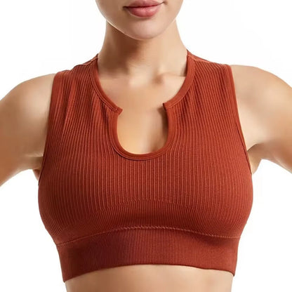 Seamless Push Up Sports Bra - Sexy Push Up Top