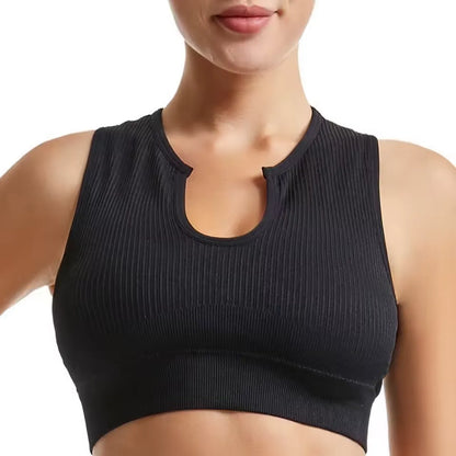 Seamless Push Up Sports Bra - Sexy Push Up Top