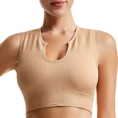 Seamless Push Up Sports Bra - Sexy Push Up Top