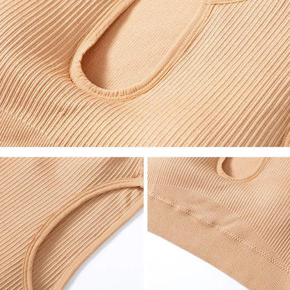 Seamless Push Up Sports Bra - Sexy Push Up Top