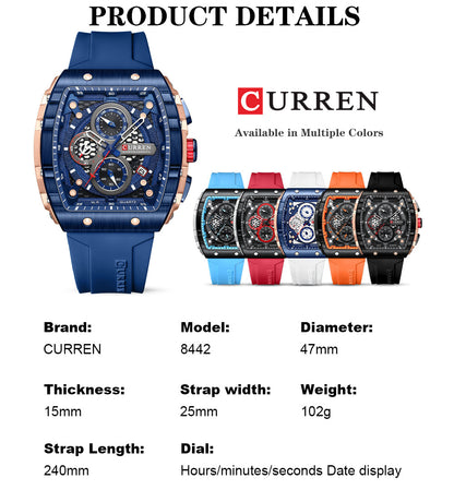 FREE SHIPPING🎊Cyberpunk and Futuristic Style⌚Multifunctional Quartz Watch for Men