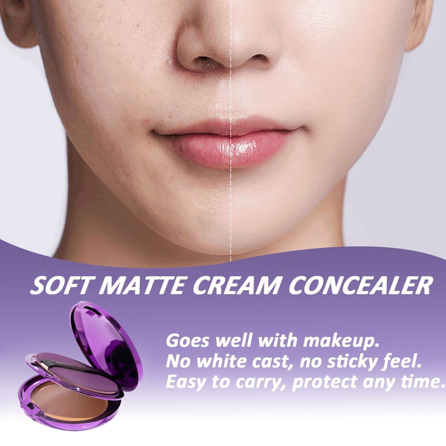 🔥 LAST DAY 49%OFF🔥Soft Matte Cream Concealer