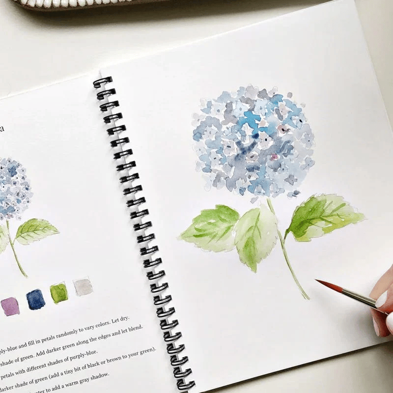 🔥Lente Korting🖼️ Aquarel Werkboek voor Nieuwe Kunstenaars