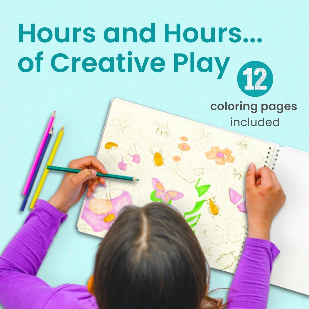 🔥LAST DAY 60% OFF - 🦋 Hello Bugs Sticker Book Activity for Kids 🐞 (over 500 stickers!)