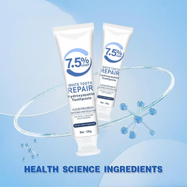 🔥Only $14.99 Last Day 💥Fluoride-Free Hydroxyapatite Toothpaste