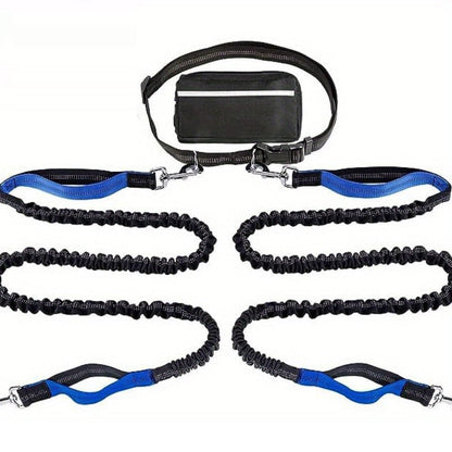 🎁Last Day 49% OFF🔥-Hands Free Dog Leash with Zipper Pouch