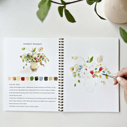 🔥Lente Korting🖼️ Aquarel Werkboek voor Nieuwe Kunstenaars