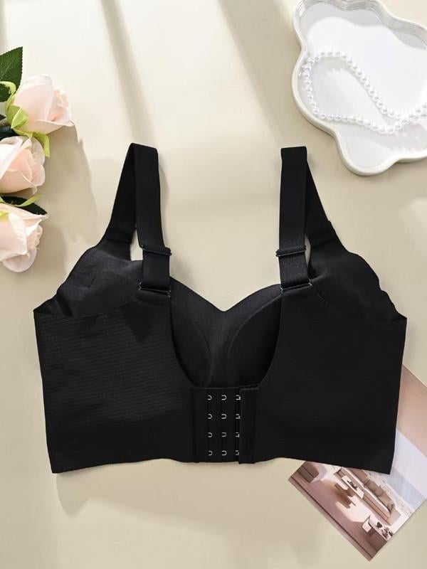 🔥Spring Sale 49% Off - Ribbed Push Up Adjustable Wireless Bra for Women