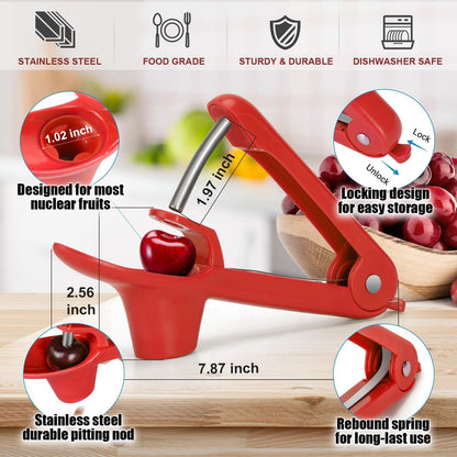Portable Stainless Steel Cherry Pitter