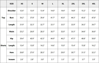 Women's 2 Piece Sets Casual Color Block Crewneck Short Sleeve Pullover Tops Matching Shorts with Pockets