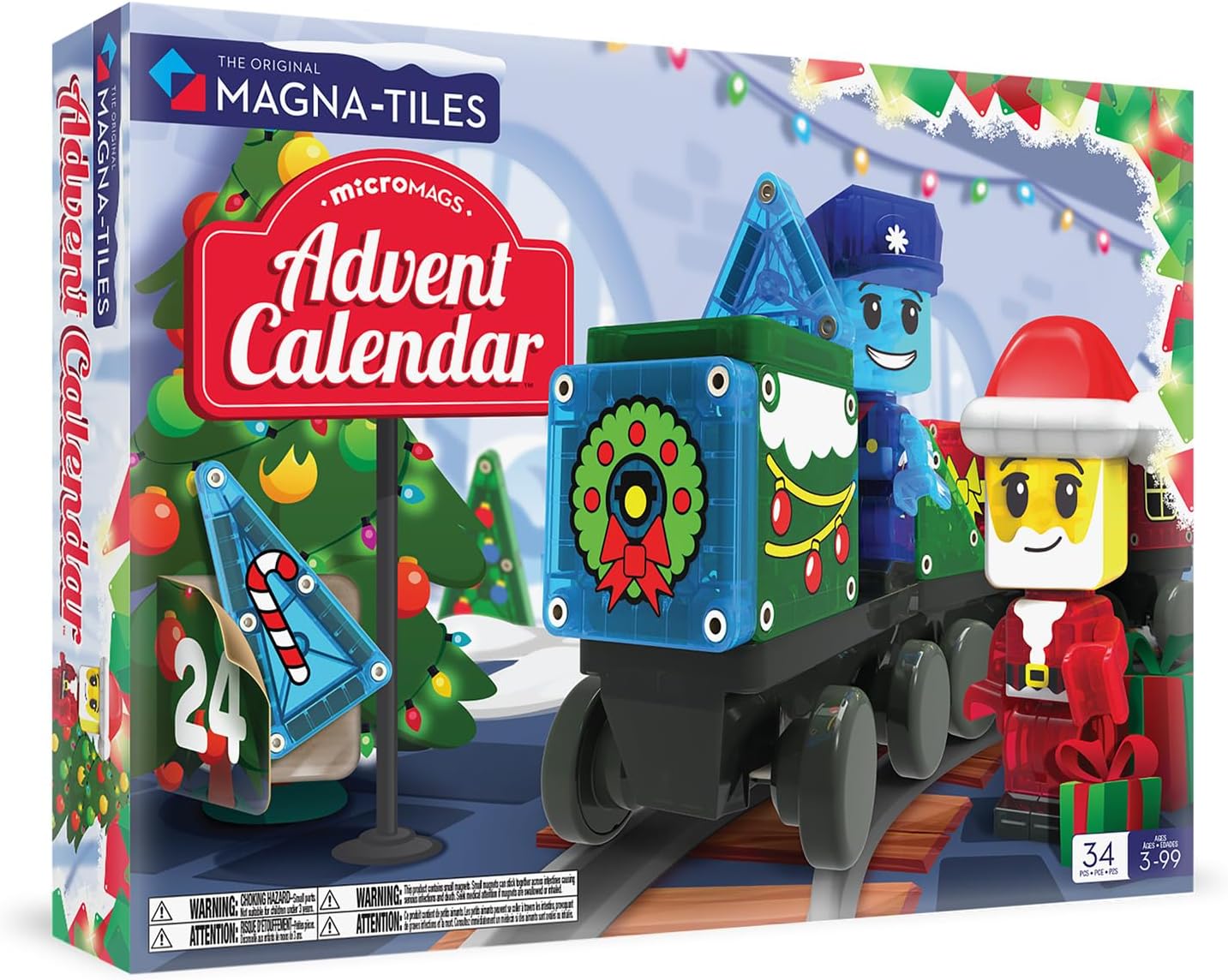 🎁Last Day Promotion 49% OFF🔥Unwrap Creativity Daily: Holiday Advent Calendar (34 Pieces)