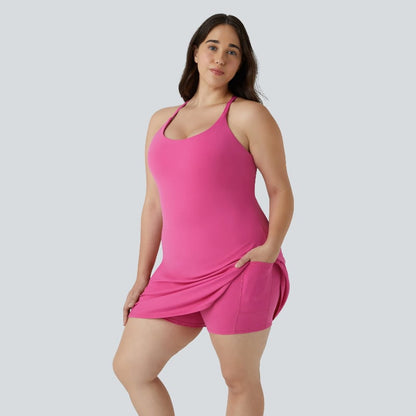 🎁Last Day 49% OFF🔥The Ultimate Backless Active Dress — Made for Movement & Easy Bathroom Breaks