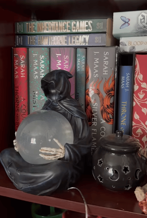 🧙‍♂️🔮 Death God Crystal Ball - Spellbound Style for Your Shelf