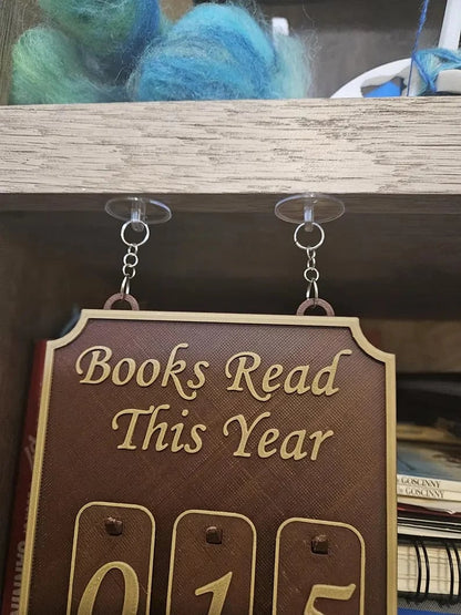 ⏰Limited stock!🔥Hanging Bookshelf Counter Bookish Decor Books Read This Year Counter