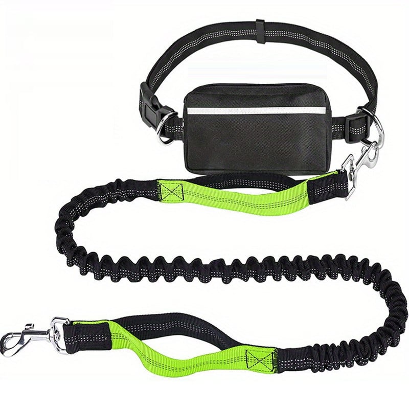 🎁Last Day 49% OFF🔥-Hands Free Dog Leash with Zipper Pouch