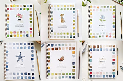 🔥Lente Korting🖼️ Aquarel Werkboek voor Nieuwe Kunstenaars