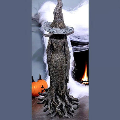 🔥49% OFF - Hand-Painted Enchanting Witch Statue: Your Home's Magical Guardian 🧙‍♀️✨