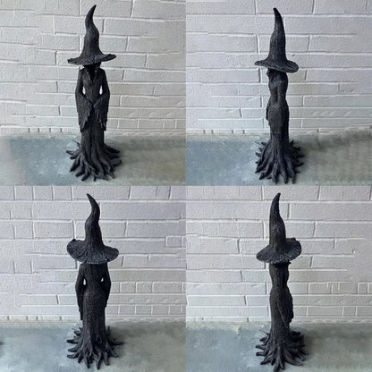 🔥49% OFF - Hand-Painted Enchanting Witch Statue: Your Home's Magical Guardian 🧙‍♀️✨