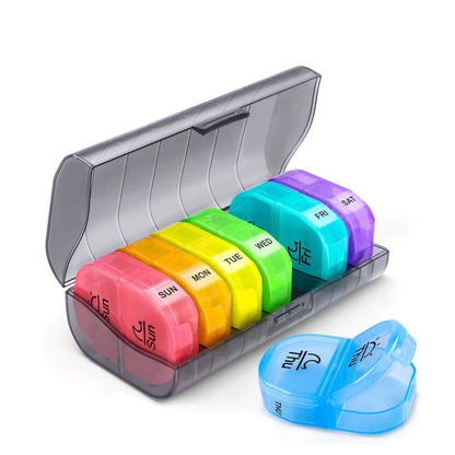 Portable Lightproof Pill Organizer