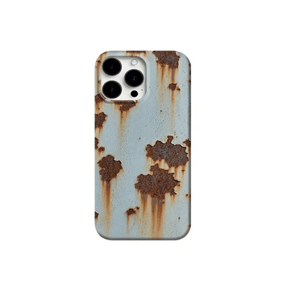 📱 Rusty Glossy Pattern iPhone Case