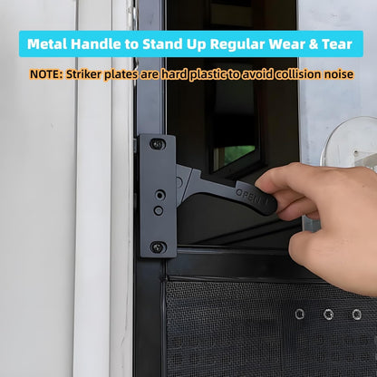 🚗Aluminum RV Screen Door Handle Replacement Latch Kit