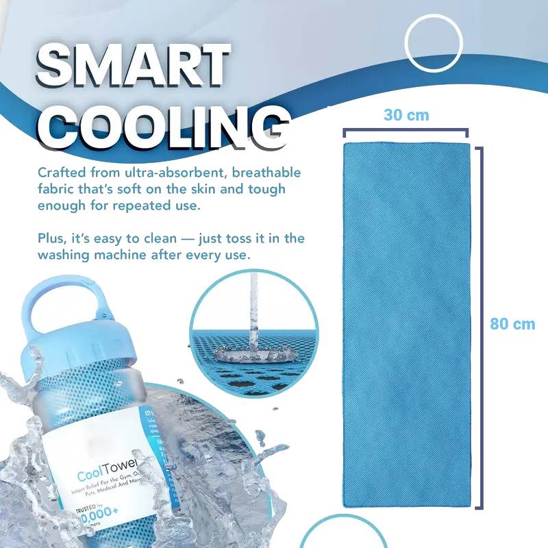 🔥 49% OFF Countdown! Fast-Drying Cooling Bottle - CoolTowel On-the-Go!