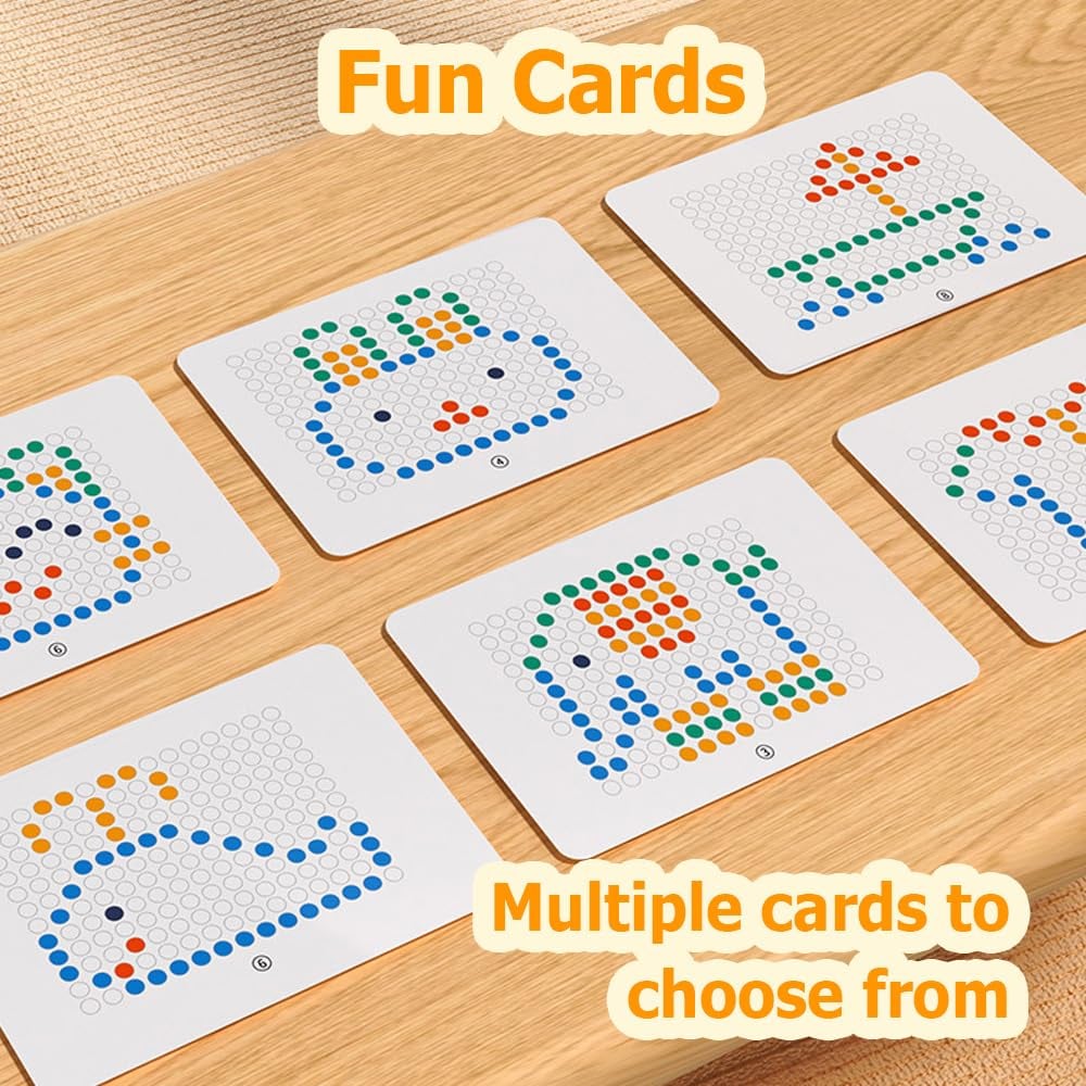🐇Magnetic Dots Drawing Board for Toddlers