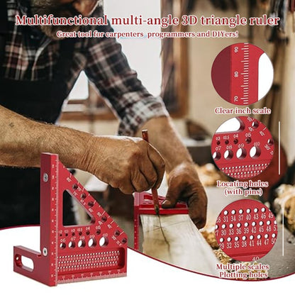 🔥 49% OFF! 90° Multi-Angle 3D Measuring Tool