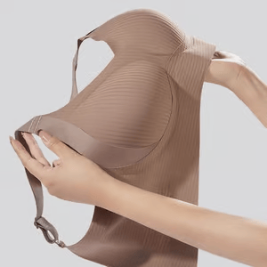 🔥Spring Sale 49% Off - Ribbed Push Up Adjustable Wireless Bra for Women