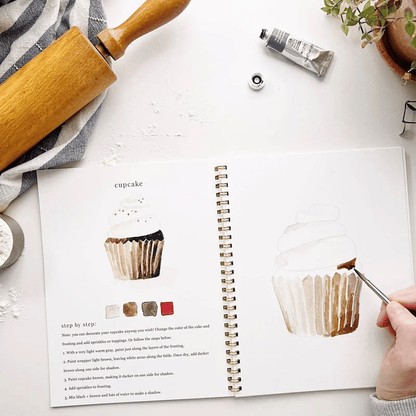 🔥Lente Korting🖼️ Aquarel Werkboek voor Nieuwe Kunstenaars