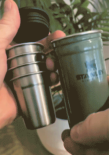 Outdoor Adventure Mini Wine Glass Set: Enjoy exciting moments anytime, anywhere.