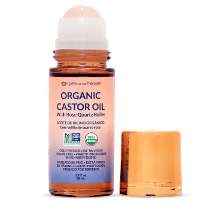🌿 Refresh & Revive - 49% OFF - ✨ Organic Castor Oil Roll-On - For Radiant Skin, Lush Hair & Relaxation
