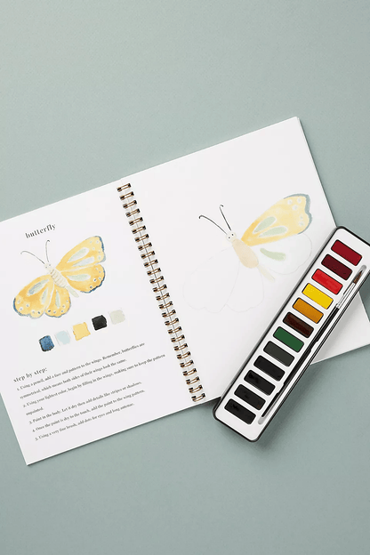 🔥Lente Korting🖼️ Aquarel Werkboek voor Nieuwe Kunstenaars